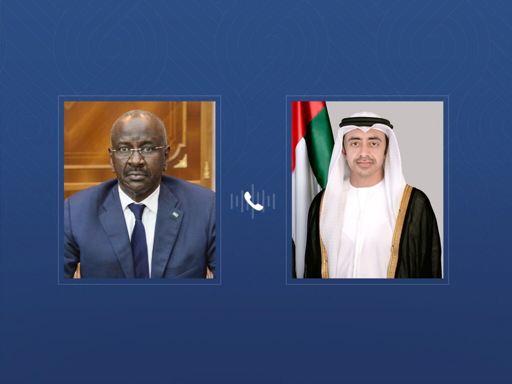 Abdullah bin Zayed, Mauritanian FM discuss bilateral relations, regional developments by phone