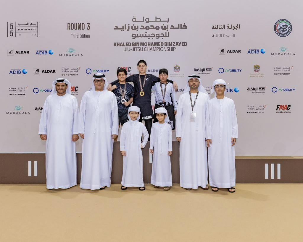 Sharjah Self-Defence leads on opening day of Round 3 of Khaled bin Mohamed bin Zayed Jiu-Jitsu Championship