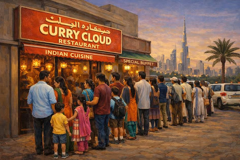 Habibi, come to Dubai to savour authentic Indian food