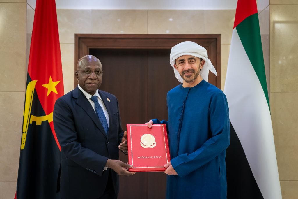 UAE President receives written message from Angolan President