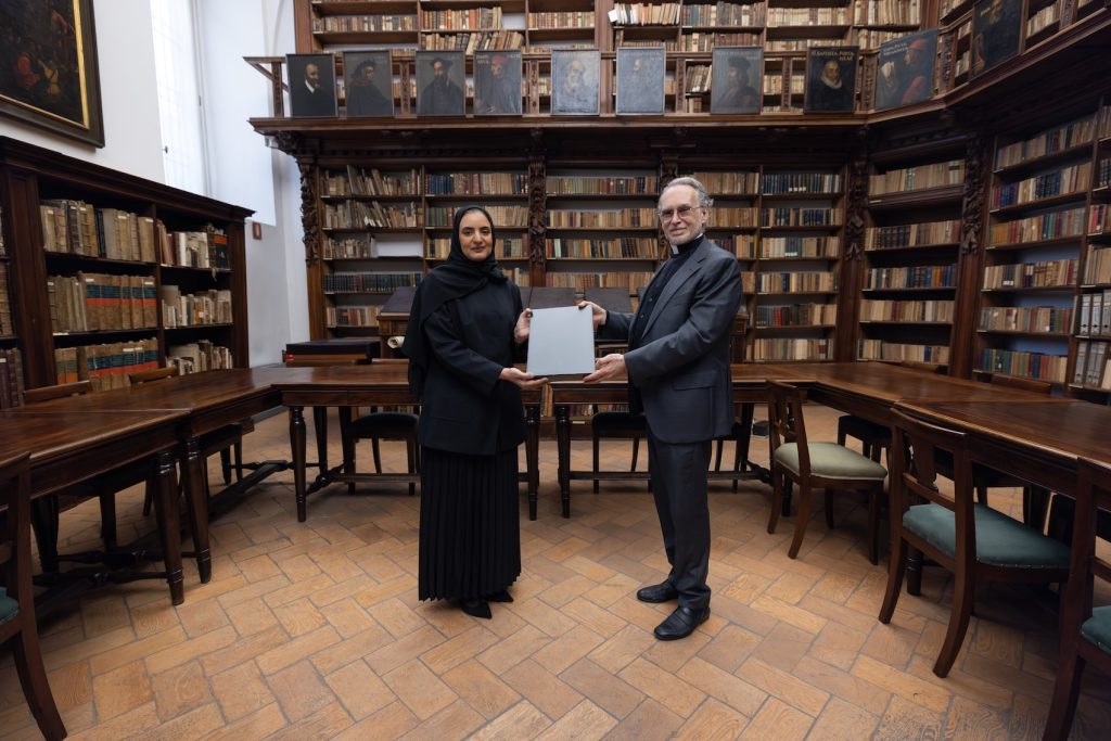 House of wisdom expands cultural cooperation with Ambrosiana in Milan