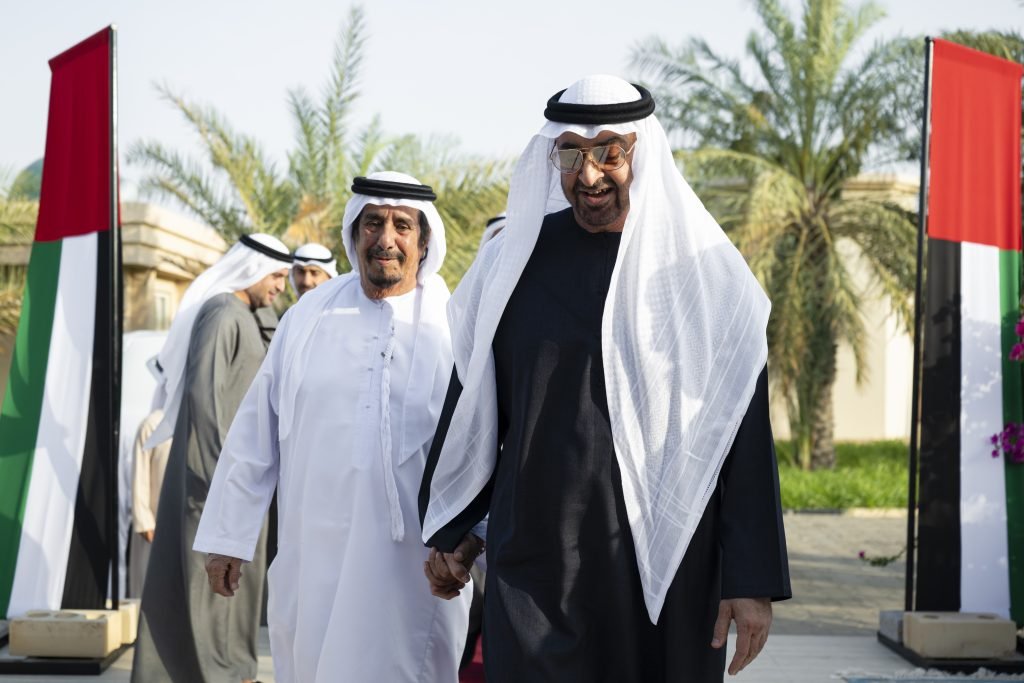 UAE President visits Mohammed Khamis bin Ruwayah Al Khaili in Al Ain