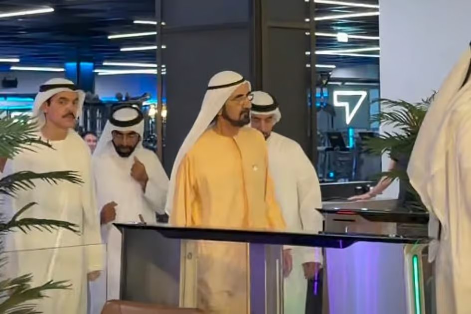 Dubai: Sheikh Mohammed spotted again visiting a fitness club in Nad Al Sheba
