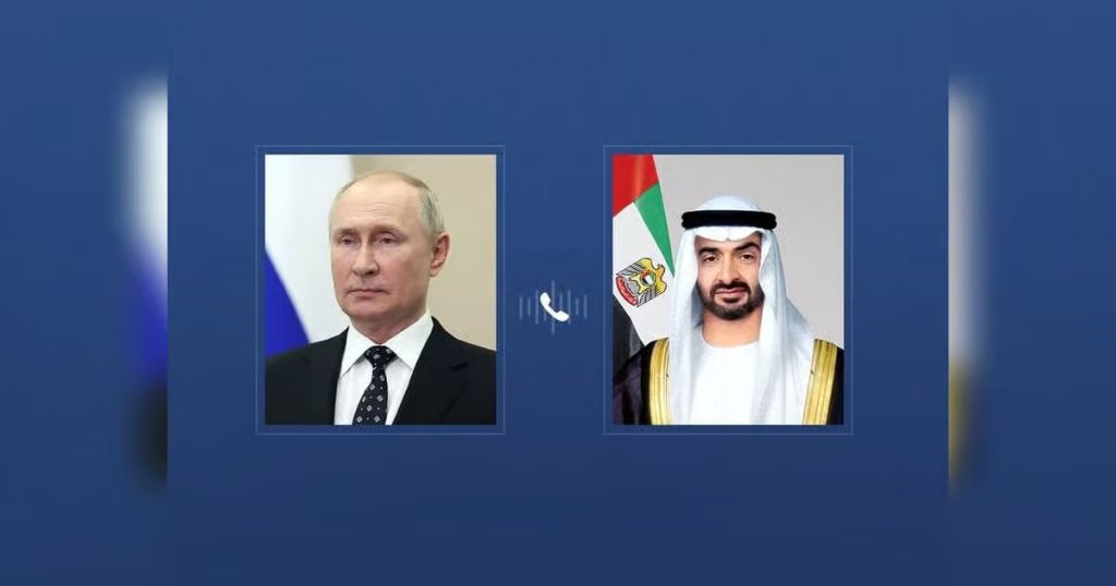 Presidents of UAE, Russia discuss regional developments and their impact