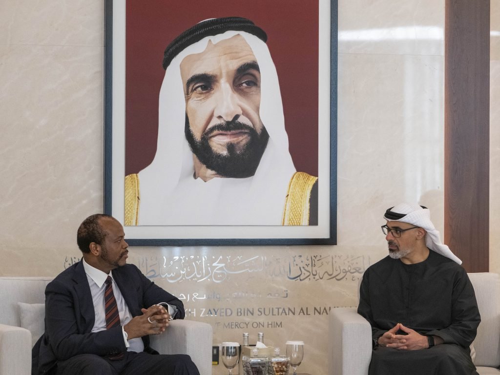 Khaled bin Mohamed bin Zayed discusses enhancing bilateral cooperation with King of Eswatini