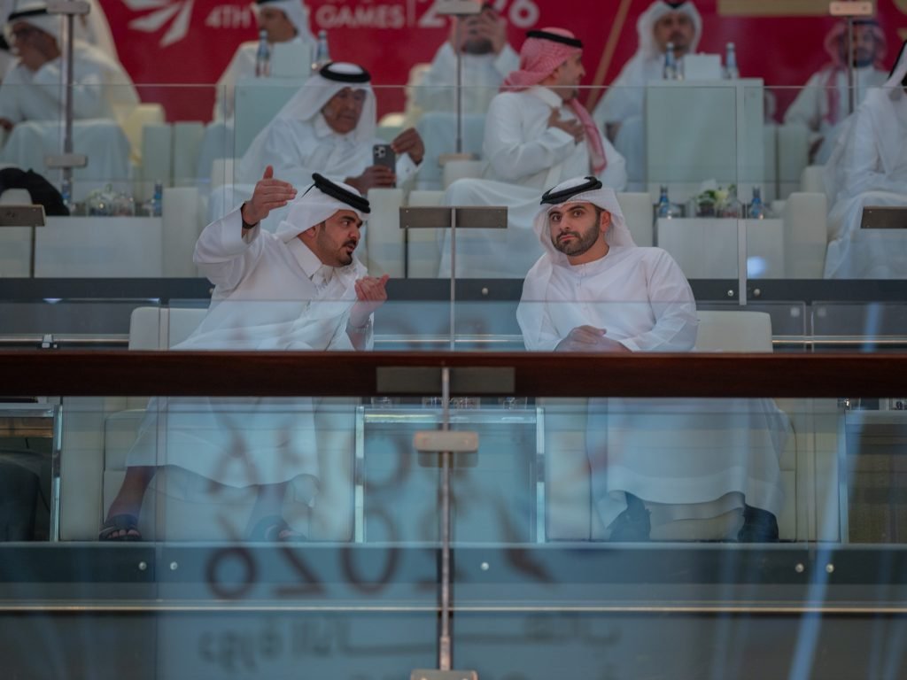Mansoor bin Mohammed attends opening ceremony of 4th GCC Games as 164 athletes compete in Qatar