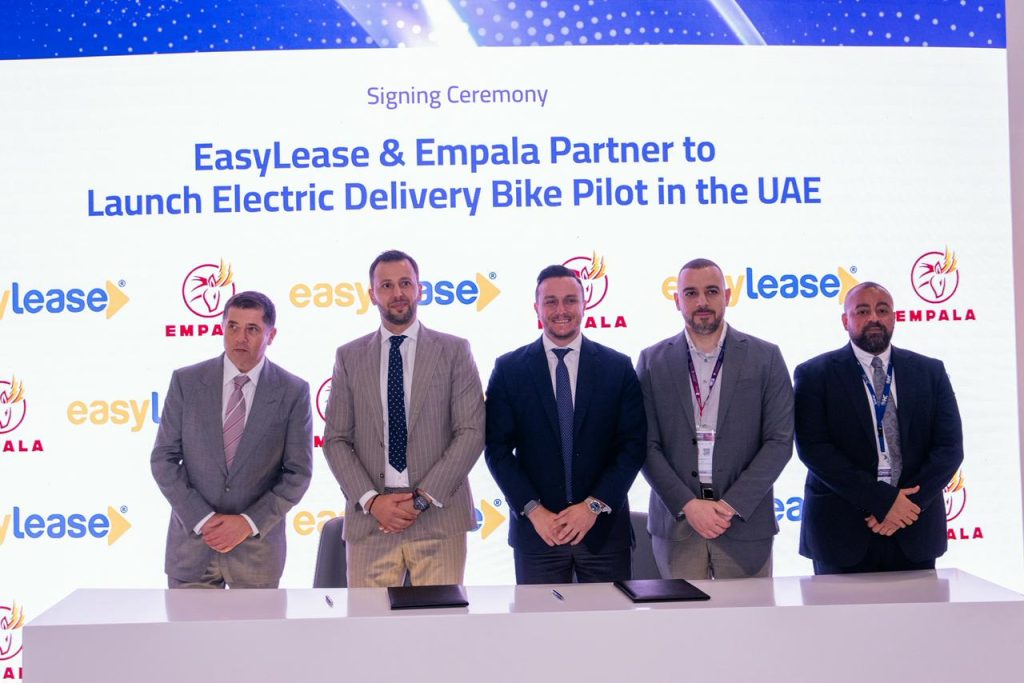 EasyLease, Empala to conduct electric delivery bike proof of concept in UAE Operations