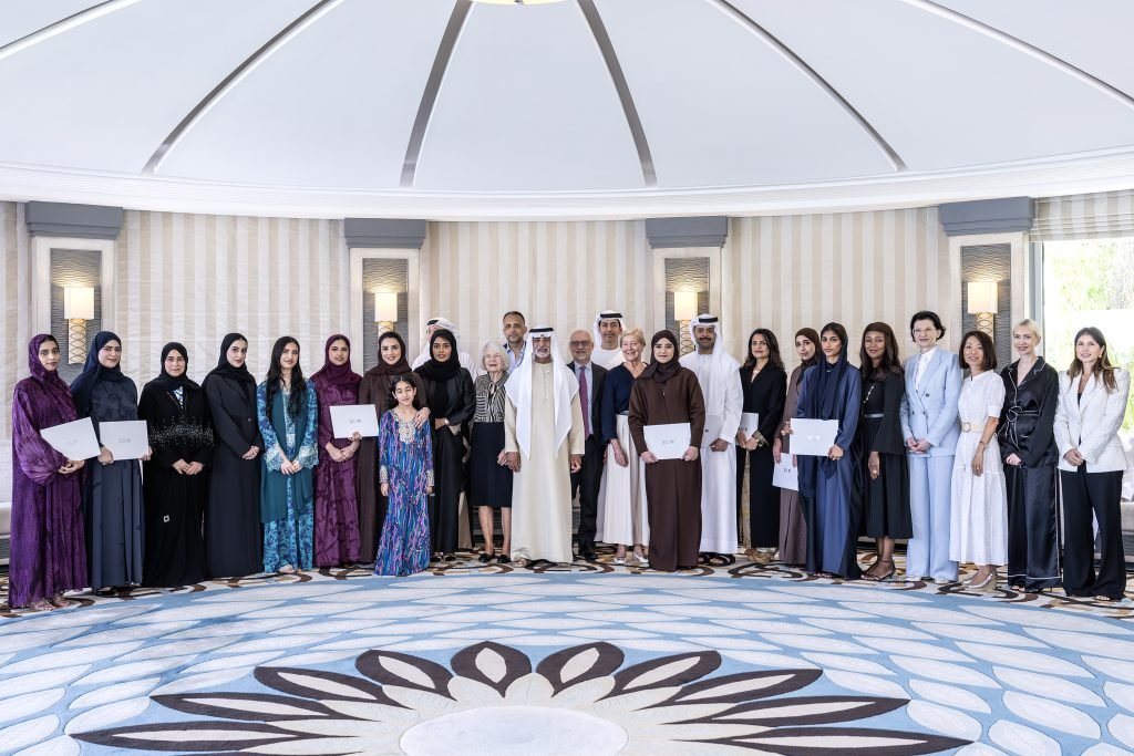 Nahyan bin Mubarak honours ADMAF Award winners, residency recipients