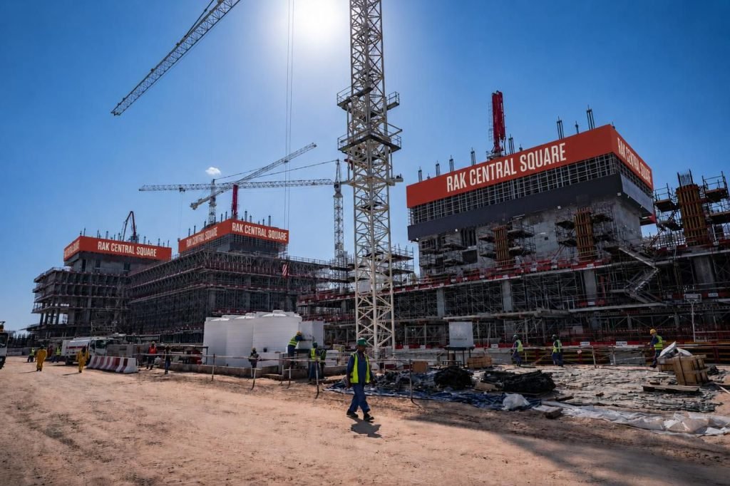 Significant structural works completed at RAK Central Square