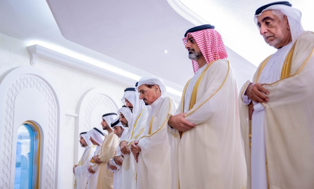 Ajman Ruler performs Eid Al-Adha prayer