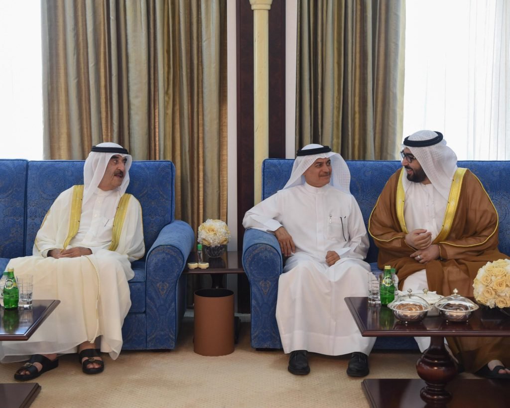 Umm Al Qaiwain Ruler receives Eid Al-Adha well-wishers