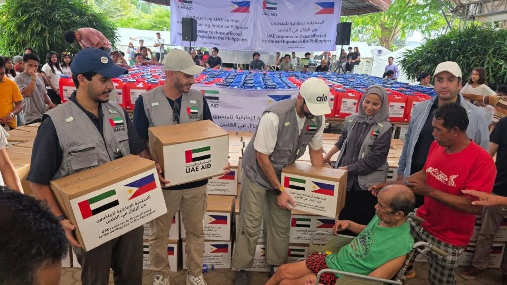 UAE continues urgent humanitarian response to support Philippine earthquake victims