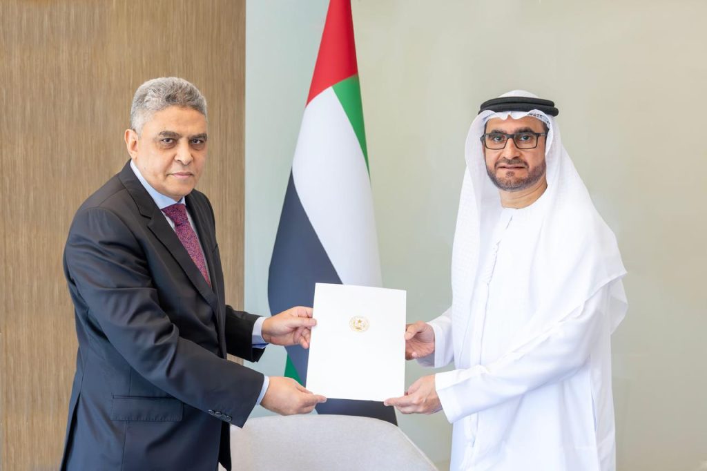 MoFA receives credentials copy from Ambassador of Islamic Republic of Mauritania to UAE