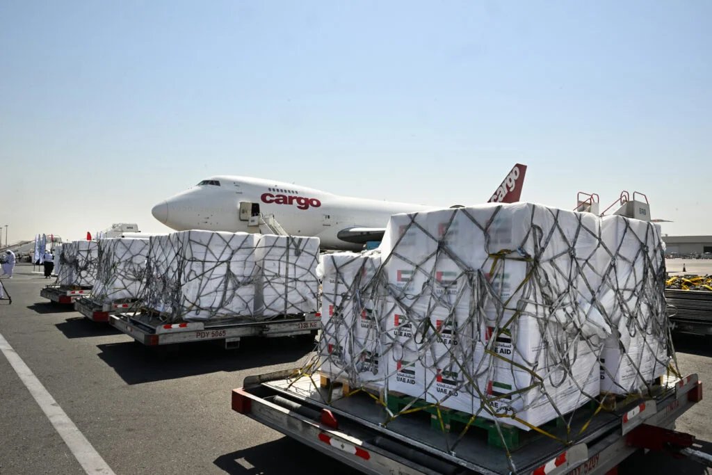 100 tonnes of UAE aid dispatched to Gaza under ‘Operation Chivalrous Knight 3’
