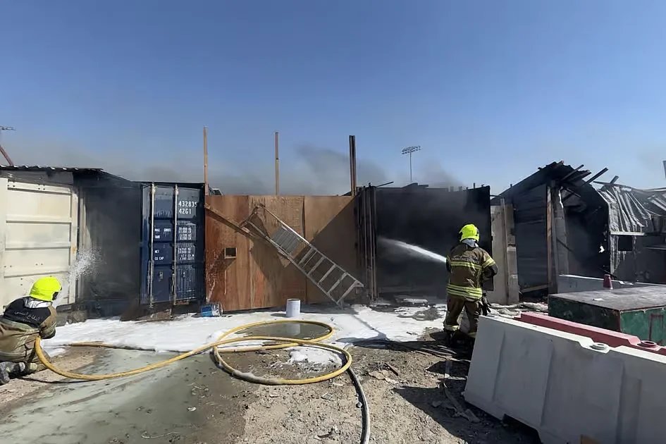 Fire breaks out at Dubai construction site, no injuries reported