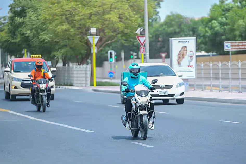 Dubai records over 1,000 traffic accidents involving delivery bikes in 2025; here’s why