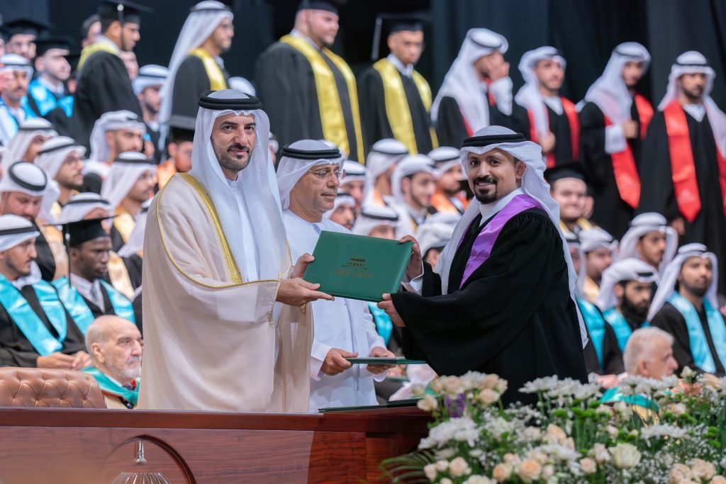 Sultan bin Ahmed attends UOS spring 2026 graduation ceremony