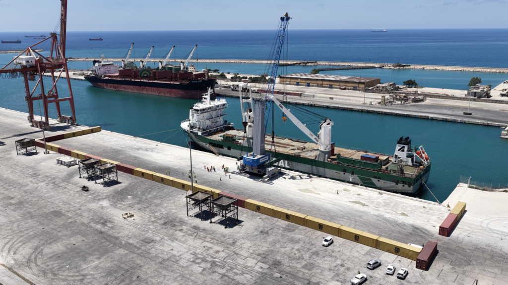 DP World advances Port of Tartous modernisation with arrival of first new Mobile Harbour Crane