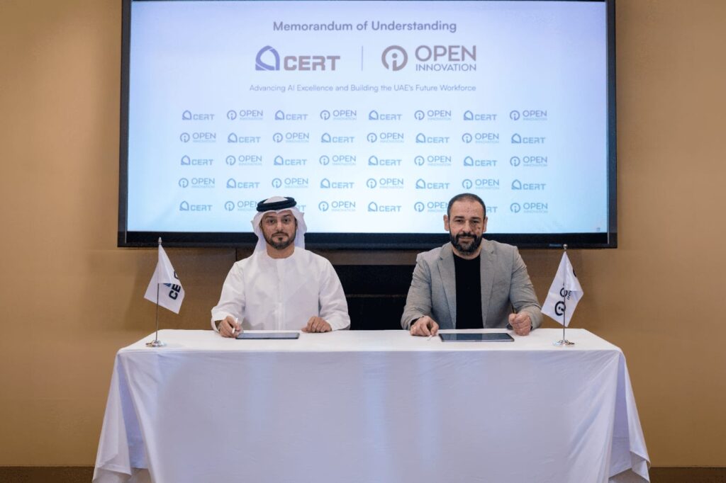 CERT, Open Innovation AI forge strategic partnership to accelerate national AI capability development