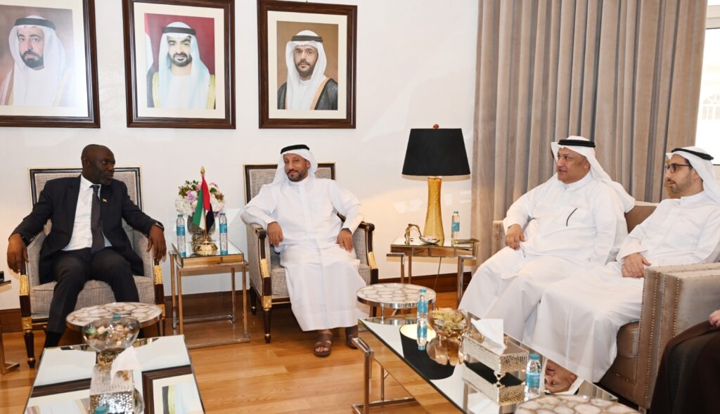 Sharjah Chamber discusses strengthening economic, investment cooperation with Uganda & Jordan