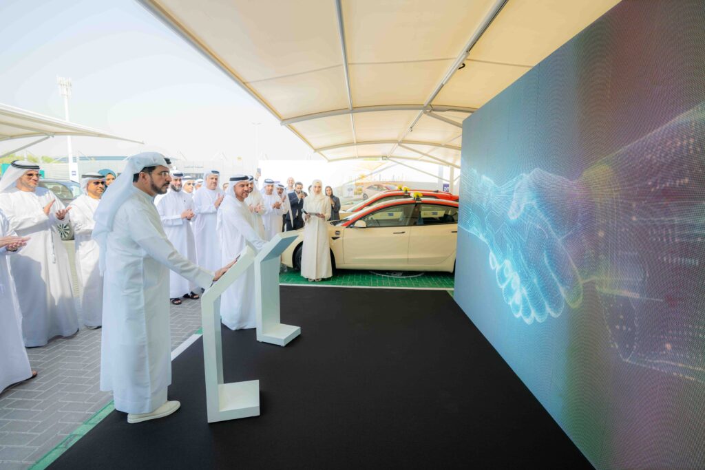 DEWA, Dubai Taxi Company inaugurate Dubai’s first ultra-fast EV charging hub