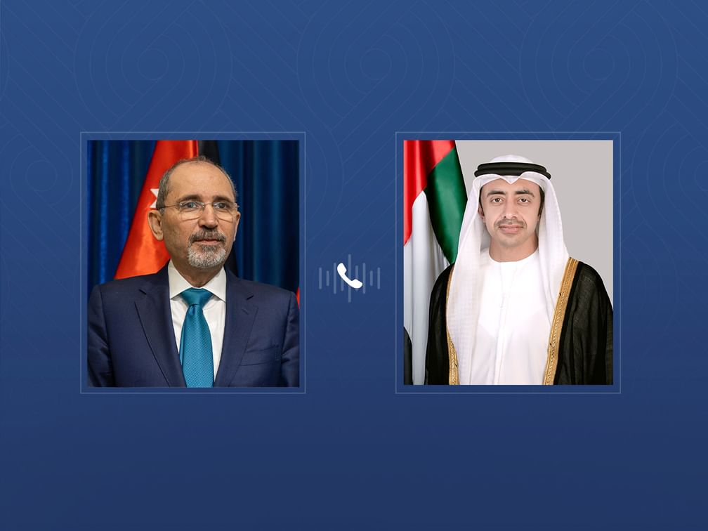 Abdullah bin Zayed, Jordanian counterpart discuss regional developments by phone