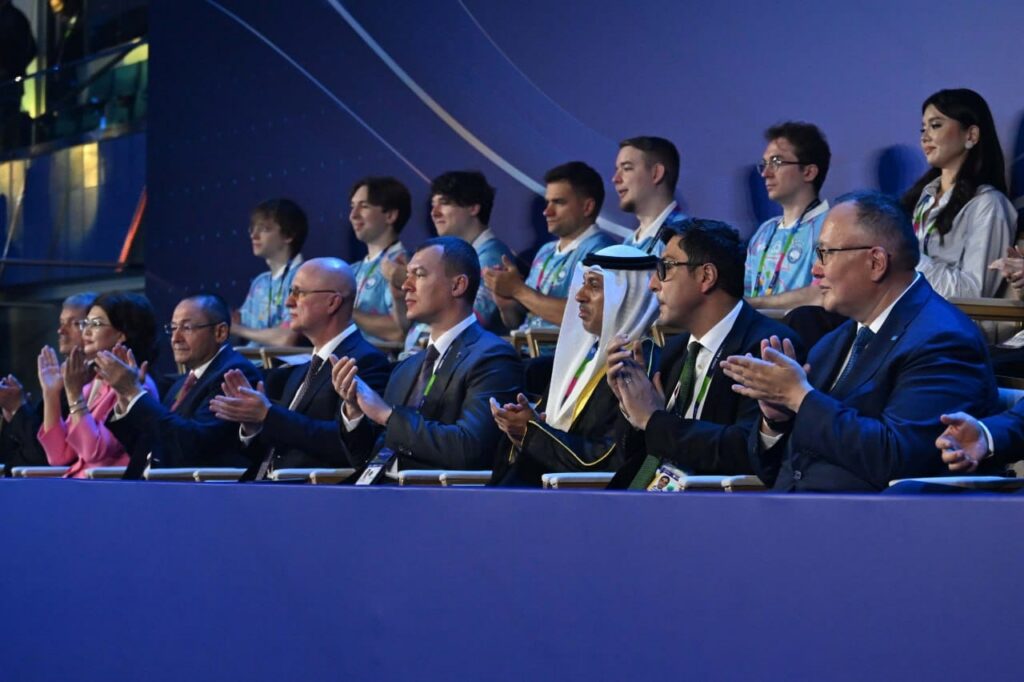 On behalf of UAE President, Dr. Ahmad Belhoul Al Falasi attends official opening ceremony of Games of the Future 2026 in Astana