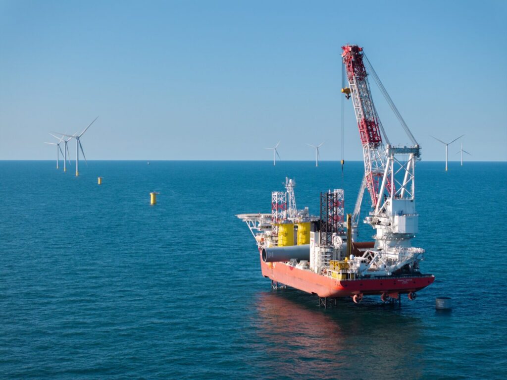Masdar, ScottishPower Renewables mark major engineering milestone at East Anglia THREE windfarm