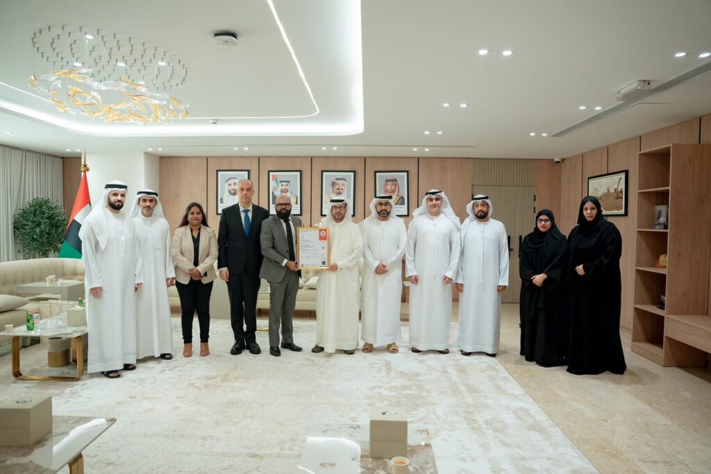 Ajman Chamber awarded ISO Certification for Service Excellence
