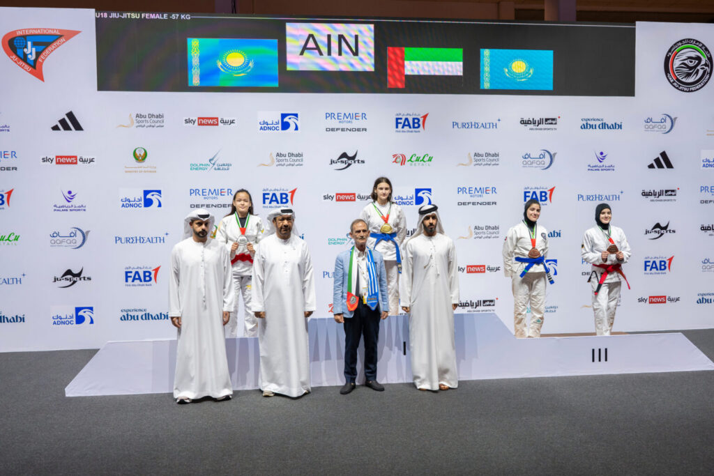 Zayed bin Hamad attends Ju-Jitsu World Championship competitions