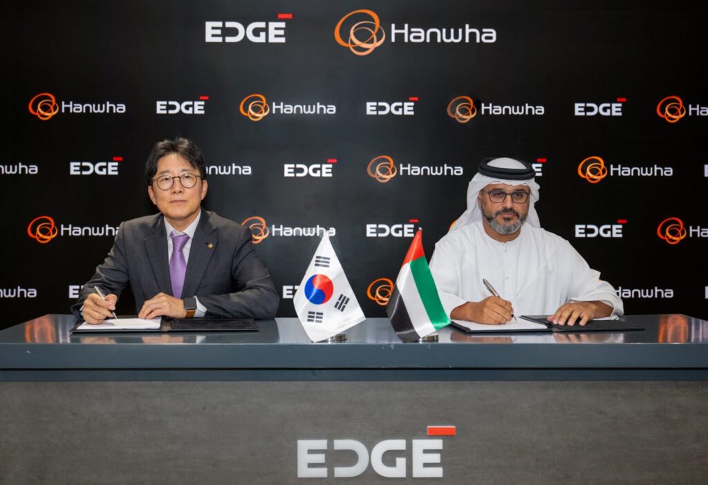 EDGE, Hanwha strengthen strategic cooperation on integrated air defence