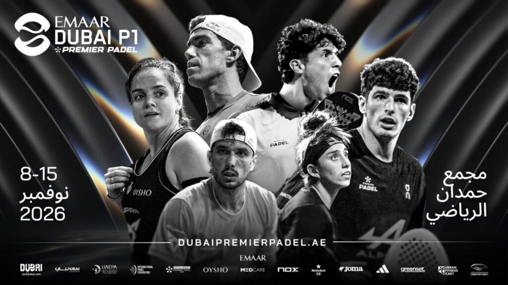 Emaar named title partner of Dubai Premier Padel P1