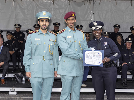 Los Angeles Police Academy graduates second UAE Ministry of Interior batch