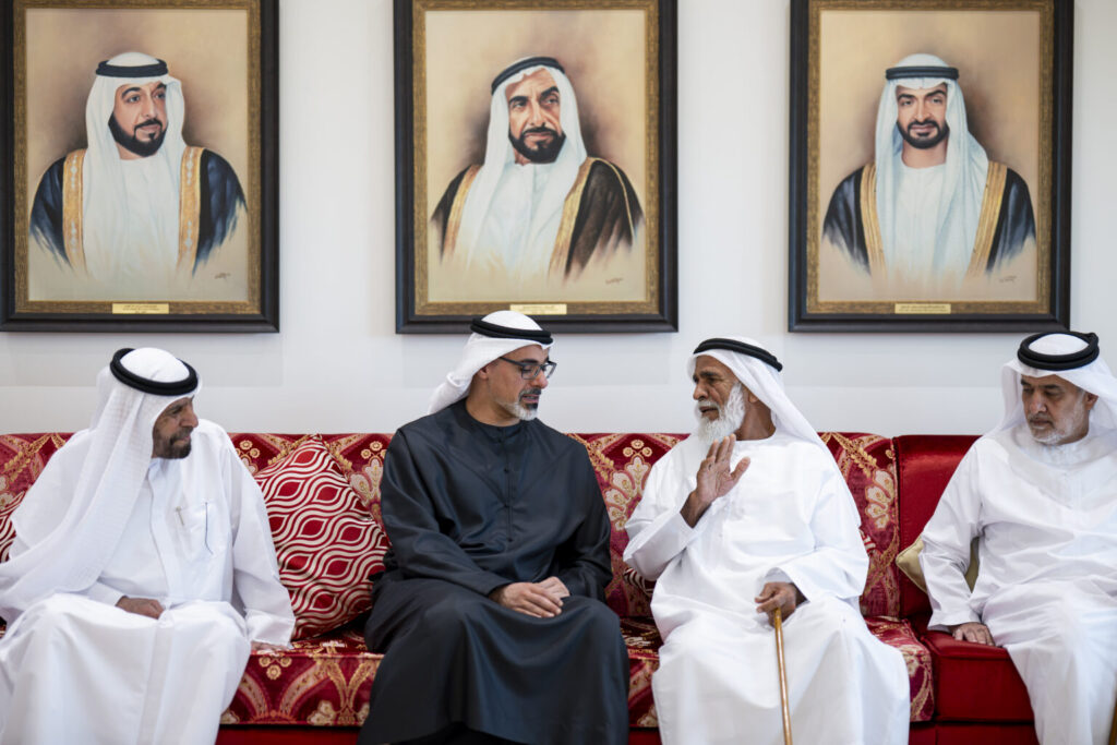 Khaled bin Mohamed bin Zayed offers condolences to family of national duty martyr Saeed Abdalla Alshamsi