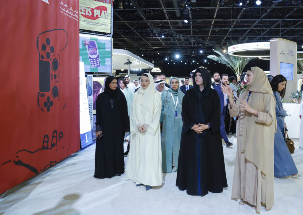Latifa bint Mohammed tours Arab Media Summit 2026