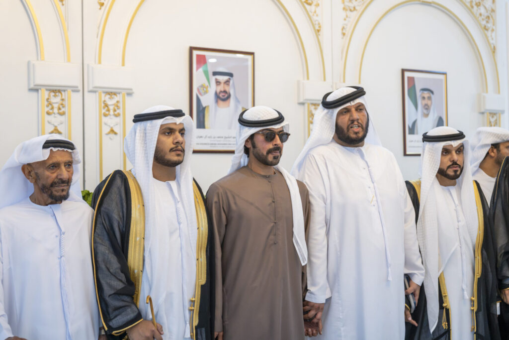 Khalifa bin Tahnoon bin Mohammed attends Al Rashdi family wedding reception