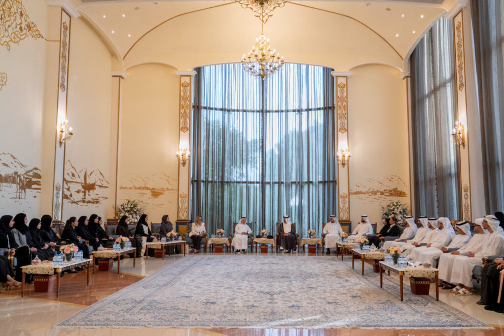 RAK Ruler receives graduates of scholarship programme, emphasises importance of education in building future of the nation