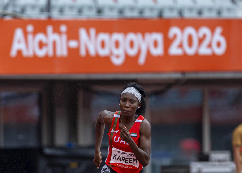 UAE athlete Mariam Kareem advances to women’s 400m hurdles final at 20th Asian Games Aichi–Nagoya 2026