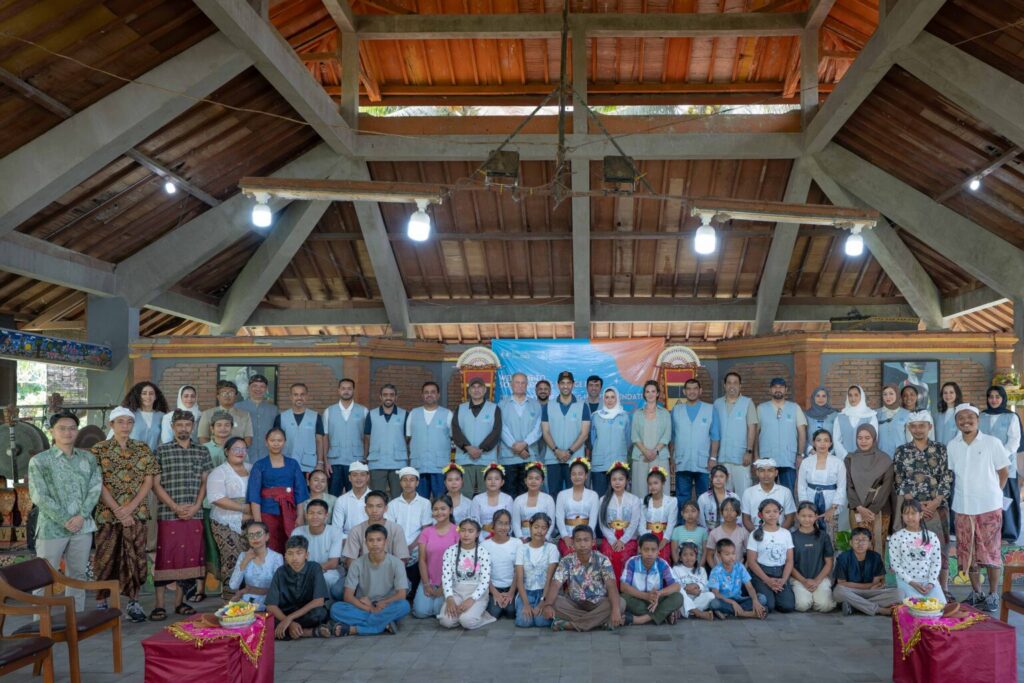 Sultan bin Ahmed visits charitable initiatives in Bali