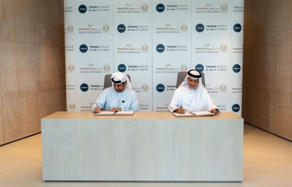 Tawazun Council for Defence Enablement, TRENDS Global, sign cooperation memorandum to enhance intellectual security