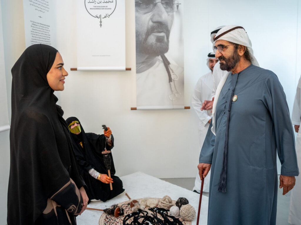 Mohammed bin Rashid explores research project on Al Khuzam