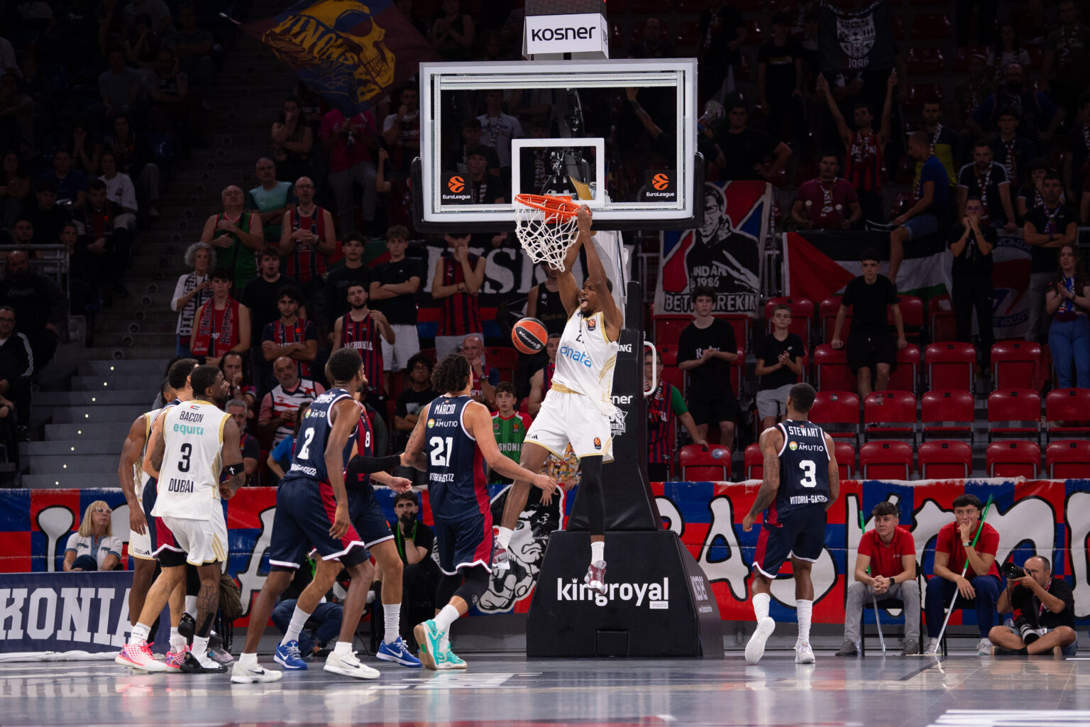 Dubai Basketball beat Baskonia 93-79 for third EuroLeague win