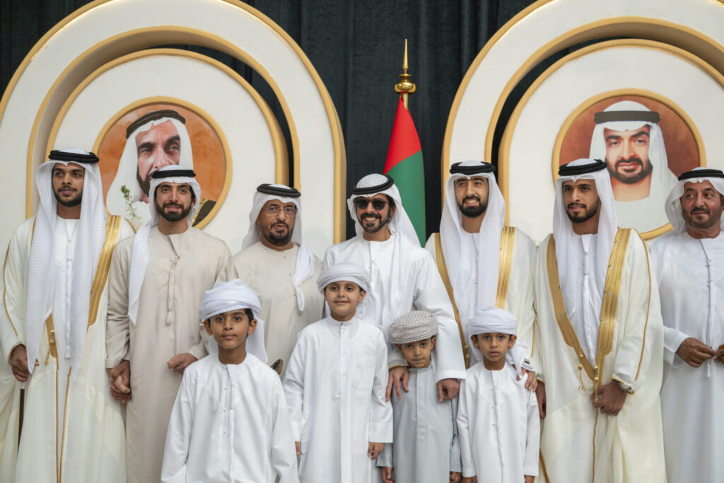 Khalifa bin Tahnoon bin Mohammed attends reception for Al Ameri family wedding