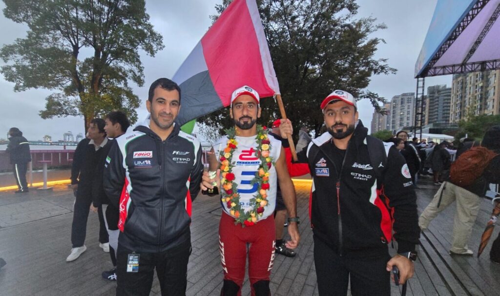 Team Abu Dhabi star Rashed Al Mulla leads Freestyle World Championship with 50 points after Shanghai triumph