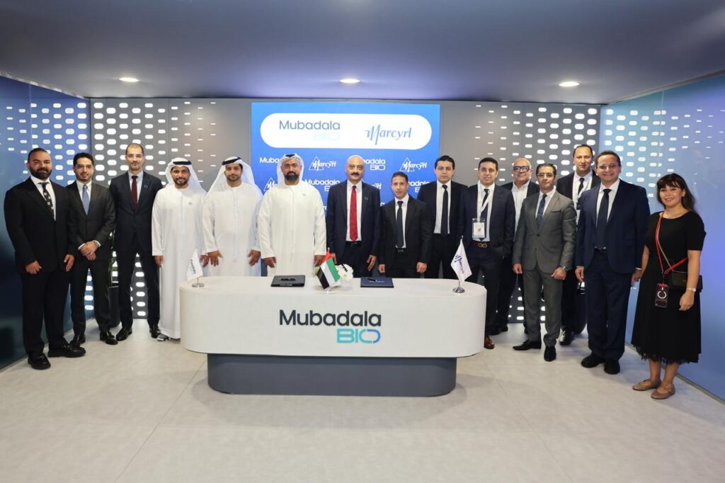 Mubadala Bio, Marcyrl Group sign strategic partnership to localize women’s health, fertility and respiratory therapies in UAE