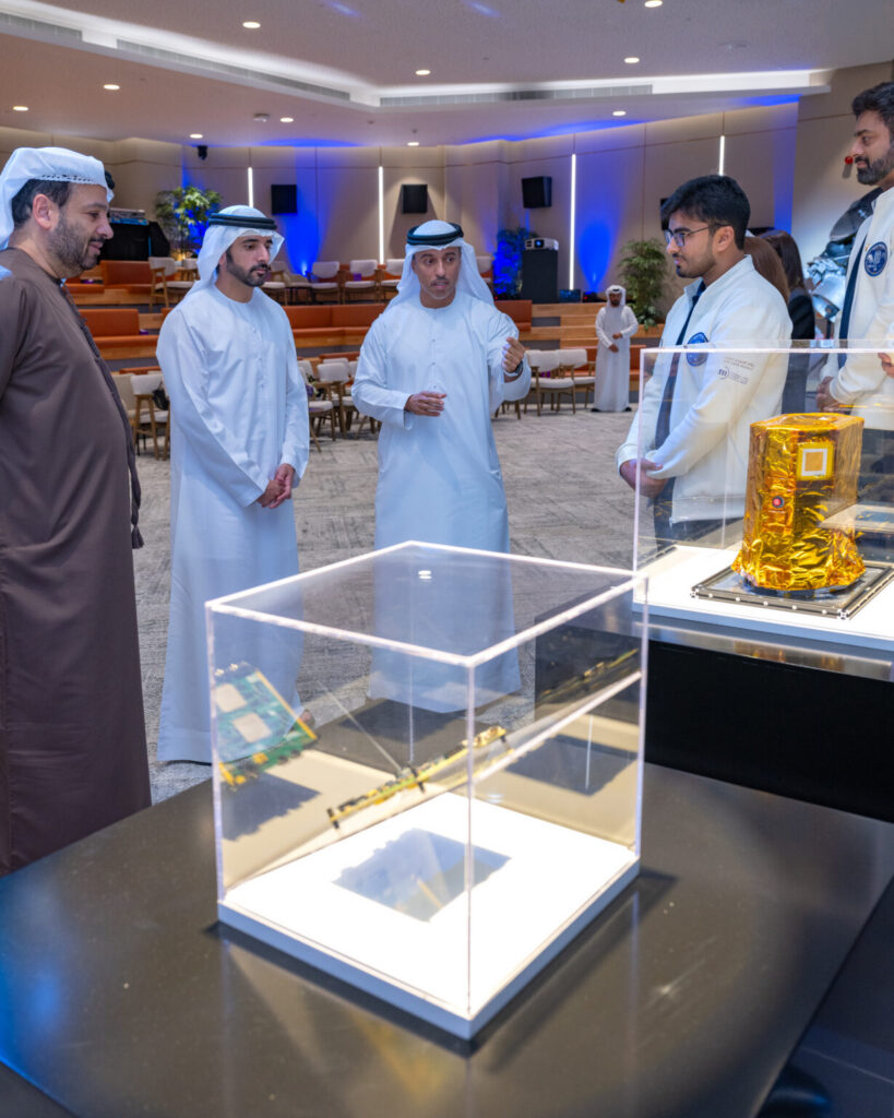 Hamdan bin Mohammed witnesses unveiling of UAE-developed probe for Emirates Mission to Asteroid Belt