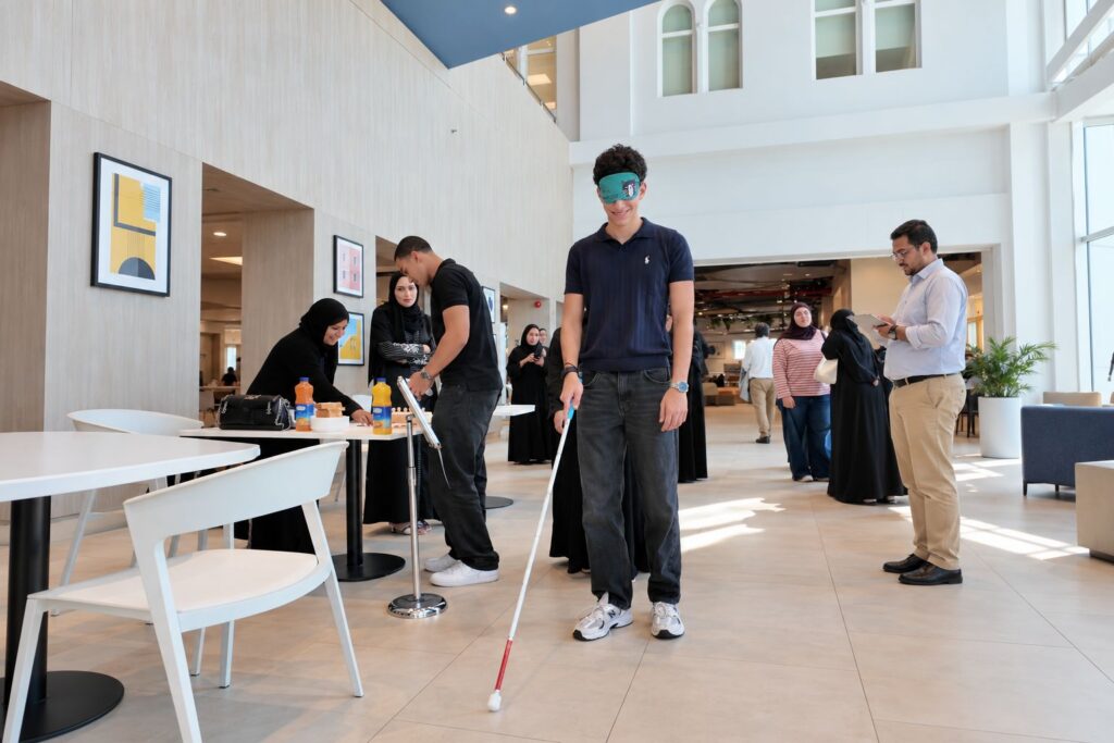SCHS marks World White Cane Day at AUS