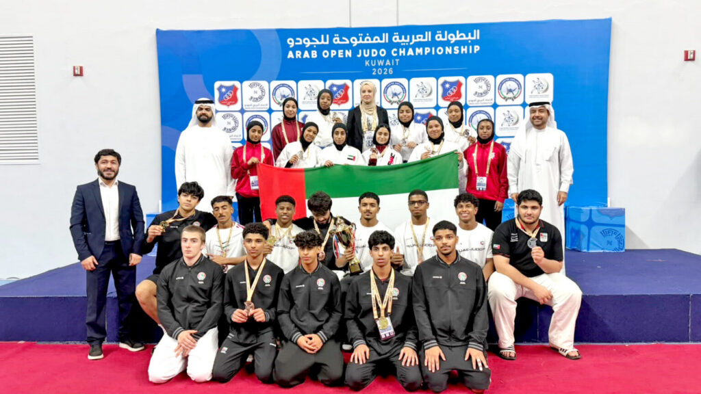 “UAE Judo” raises medal tally to 29 at conclusion of Arab Championships in Kuwait